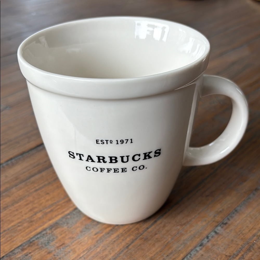 Starbucks 2001 Barista black logo ceramic mug